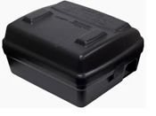 Exterior tamper-resistant rat bait station