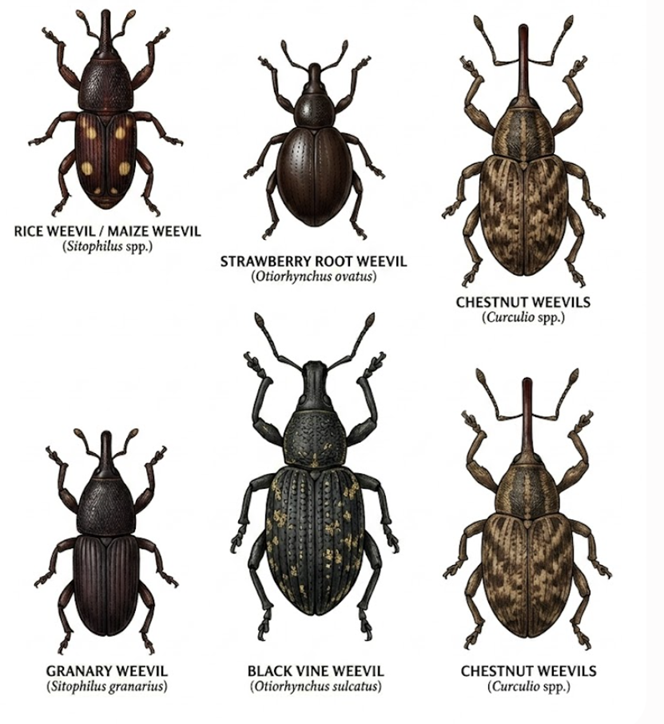 Weevil species found in Michigan